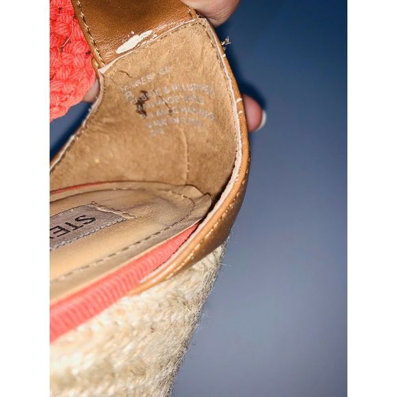 Steve Madden Magestee Open Toe Espadrille Wedge - Picture 8 of 8